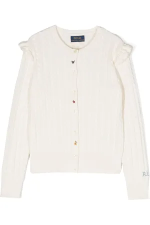 Ralph Lauren Kabelstrikket Novelty cardigan