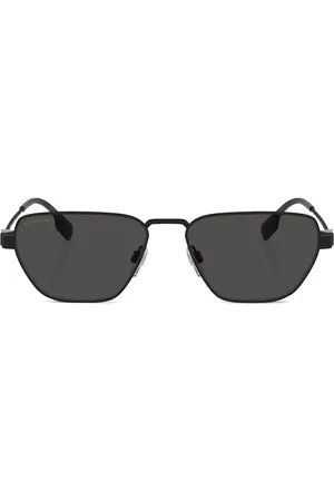 Burberry Vintage-ternede solbriller med geometrisk stel
