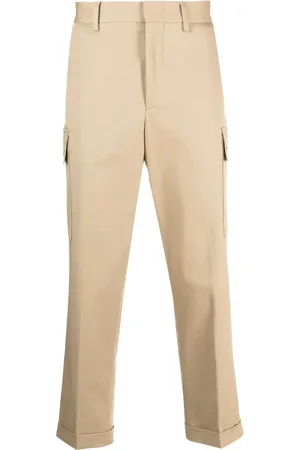 Etro Cropped cargo-bukser med Pegaso-motiv