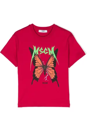 Msgm T-shirt med logotryk