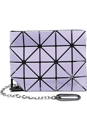 Issey Miyake Pung med geometrisk mønster og paneler
