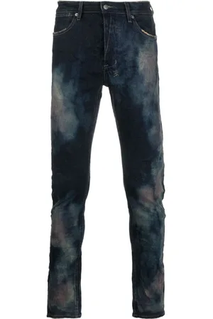 KSUBI Jeans med bleget effekt og smal pasform