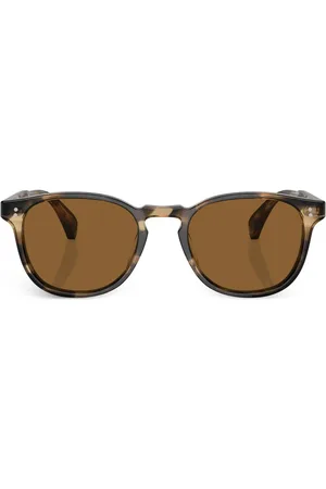 Oliver Peoples Finley solbriller med rundt stel