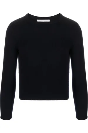 EXTREME CASHMERE Cropped trøje i fin strik