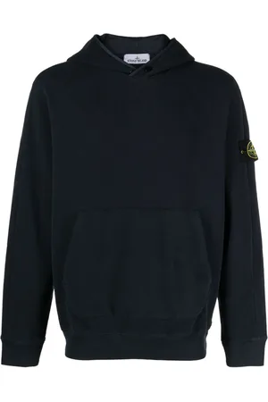 Stone Island Hættetrøje med kompasmærke