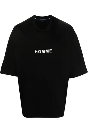 Comme des Garçons T-shirt med slogantryk