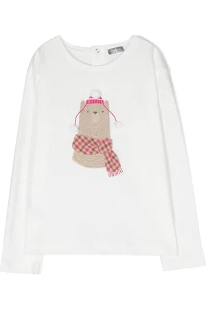 Il gufo T-shirt med bamsetryk