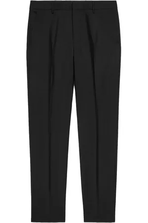 Ami Chino-bukser med tilspidsede ben og plisseret detalje