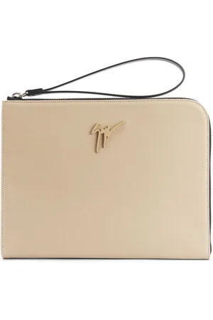 Giuseppe Zanotti Fabian clutch med logoplade