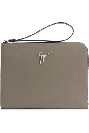 Giuseppe Zanotti Fabian clutch med logoplade