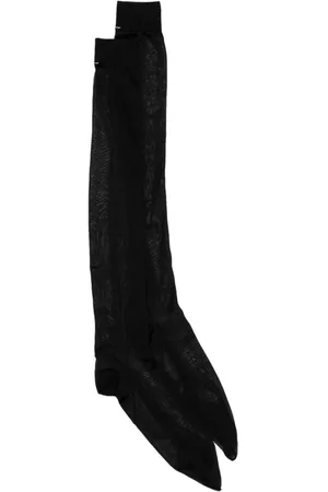 Maison Margiela Tabi strømper i silke