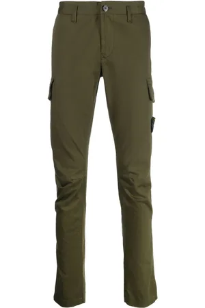 Stone Island Cargo-bukser med Compass-logomærke