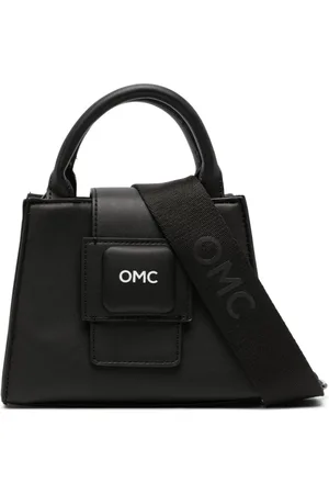Omc Tote i imiteret læder med logotryk