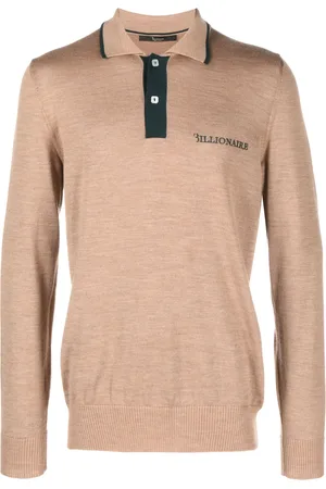BILLIONAIRE Polo med broderet logo
