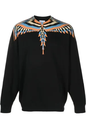 MARCELO BURLON T-shirt med Optical Wings-tryk