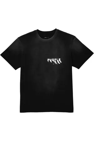 Purple Brand T-shirt med logotryk