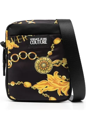 VERSACE Skuldertaske med barokmønster og tryk