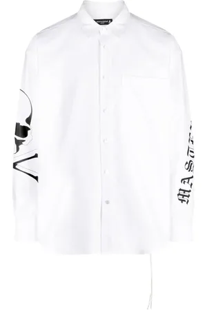 MASTERMIND JAPAN Skjorte med logotryk