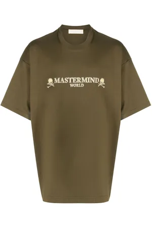 MASTERMIND T-shirt med dødningehovedtryk