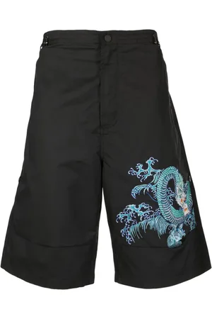 Maharishi Bermuda-shorts med grafisk tryk