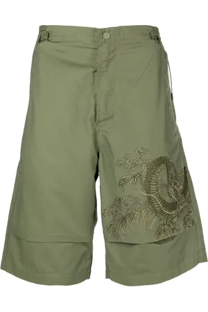 Maharishi Bermuda-shorts med grafisk tryk