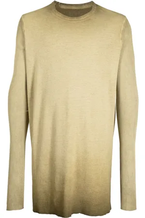 11 BY BORIS BIDJAN SABERI Langærmet fint ribstrikket T-shirt