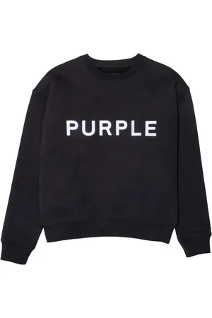 Purple Brand Sweatshirt med broderet logo