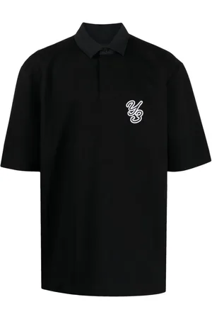 Y-3 Polo med logo-applikation
