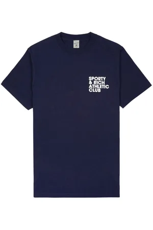 Sporty & Rich T-shirt med Athletic Club-tryk