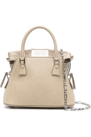 Maison Margiela Mikro 5AC Classique taske med tophåndtag