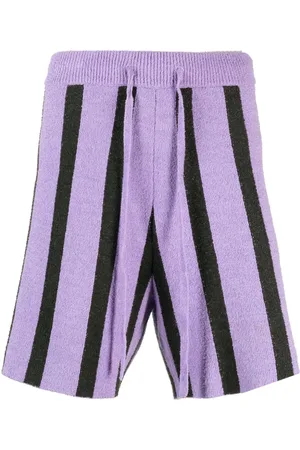 Nanushka Stribede Walter shorts i frotté