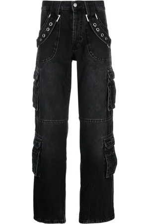 MISBHV Jeans med pariserringe og lige ben