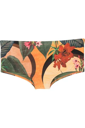 Lygia & Nanny Copacabana badebukser med botanisk tryk