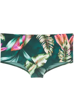 Lygia & Nanny Copacabana badebukser med botanisk tryk