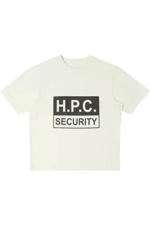 Heron Preston Security T-shirt med logotryk
