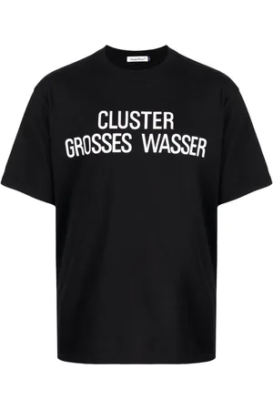 UNDERCOVER T-shirt med slogantryk
