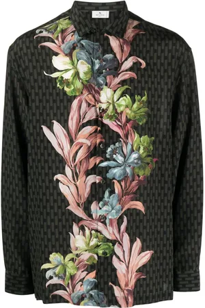 Etro Skjorte med blomstertryk