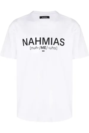 Nahmias T-shirt med logotryk