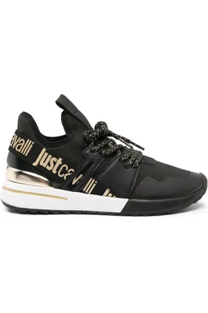 Roberto Cavalli Low-top sneakers med logotryk