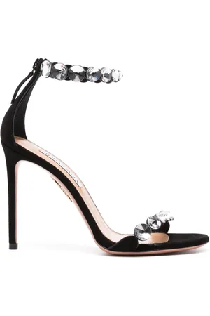 Aquazzura Tequila 110 sandaler med krystaludsmykning