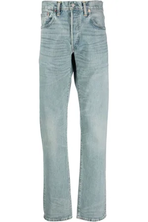 Ralph Lauren Jeans med logomærke og lige ben
