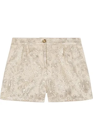 Dolce & Gabbana Shorts i jacquard med Majolica-motiv