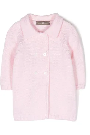 LITTLE BEAR Dobbeltradet blazer i finstrik