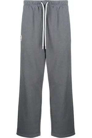 A Bathing Ape Joggingbukser med lige ben og logotryk