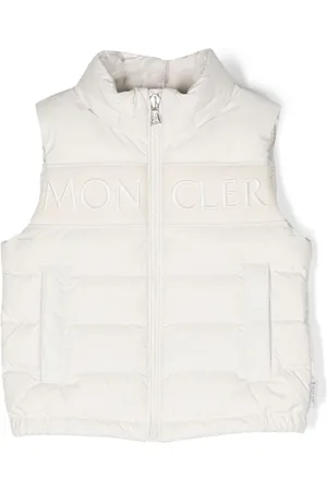 Moncler Polstret vest med logobroderi