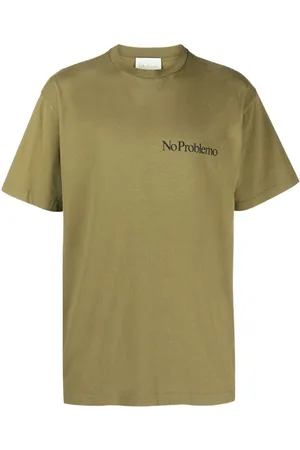ARIES T-shirt med slogantryk
