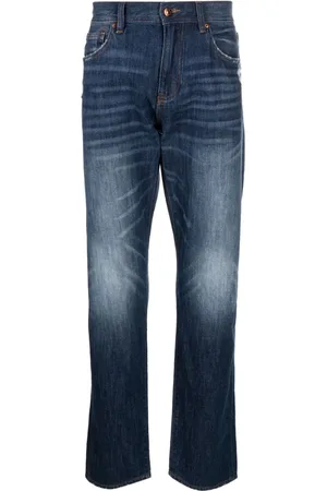 Armani Exchange Jeans med lige ben og mellemhøj talje