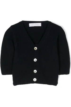 Mariella Ferrari Strikket cardigan med V-hals