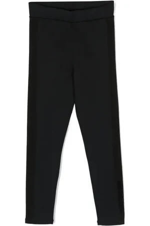 Moncler Leggings med elastikkant og logomærke