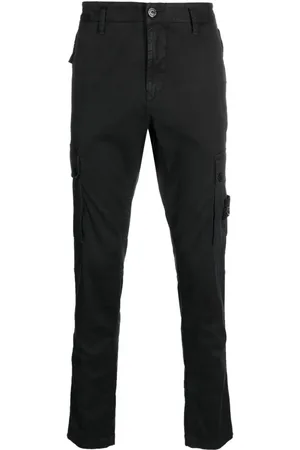 Stone Island Bukser med kompasmotiv og smalle ben